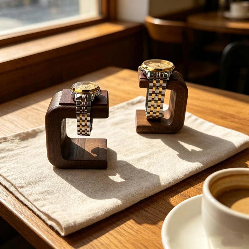 Jewelry Watches & Accessories - ~حامل ساعات خشبي، منظم مجوهرات، منصة