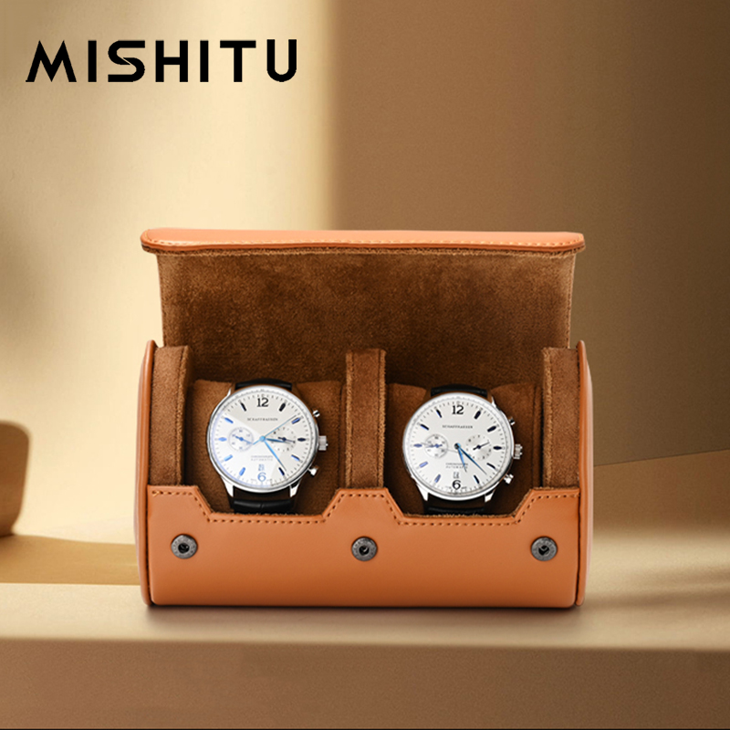 Jewelry Like Watches - MISHITU 1/2/3-فتحة تخزين ساعات اليد لفة