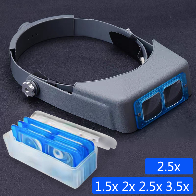Jewelry Eyewear Watches & Accessories - 1.5X2X2.5X3.5X المهنية رئيس يرتدي المكبر العين