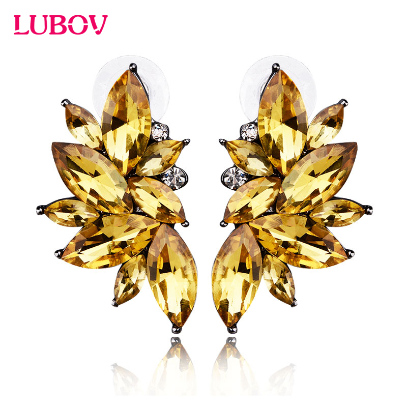 Opal Earrings Dangle - أقراط مرصعة بحجر الأوبال لحفلات الكريسماس