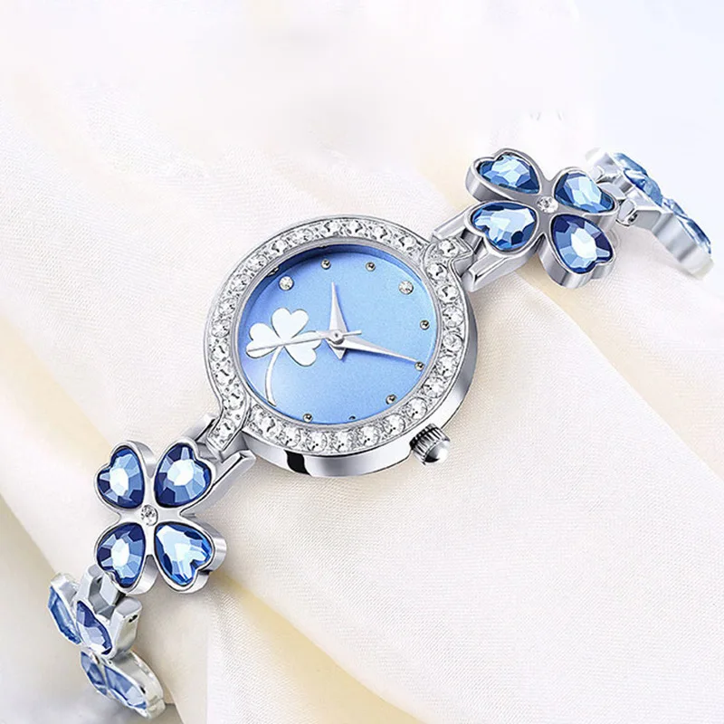 Jewelry Diamond Watches - ساعة كوارتز نسائية مربعة من الماس