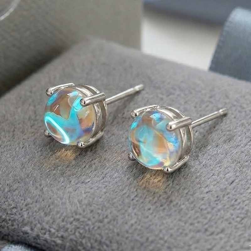 Opal Earrings Dangle - أقراط هويتان الأنيقة الفريدة من نوعها