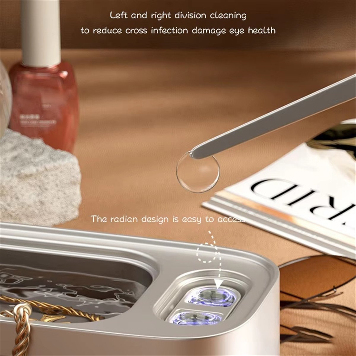 Jewelry Eyewear Watches & Accessories - * منظف العدسات اللاصقة المنزلية A91P،