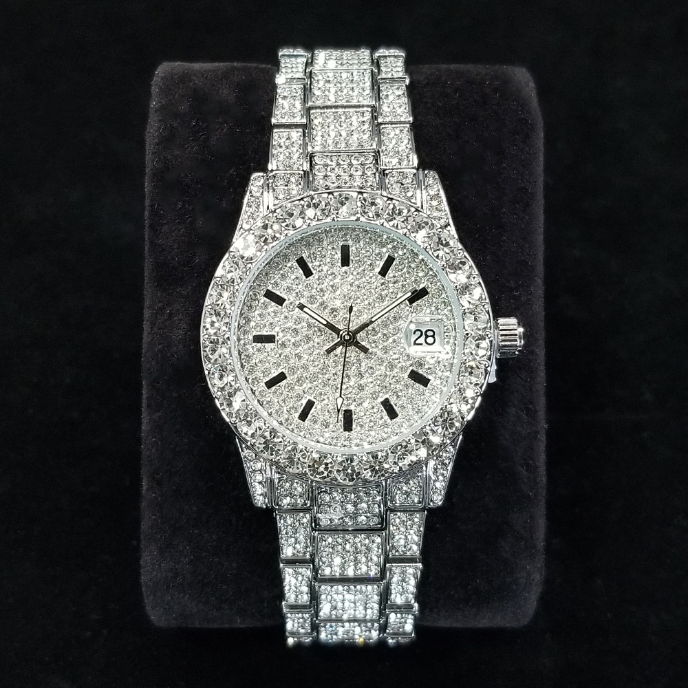 ساعات الماس الأنيقة أنثى موضة  - مراجعة Jewelry Diamond Watches وسعره
