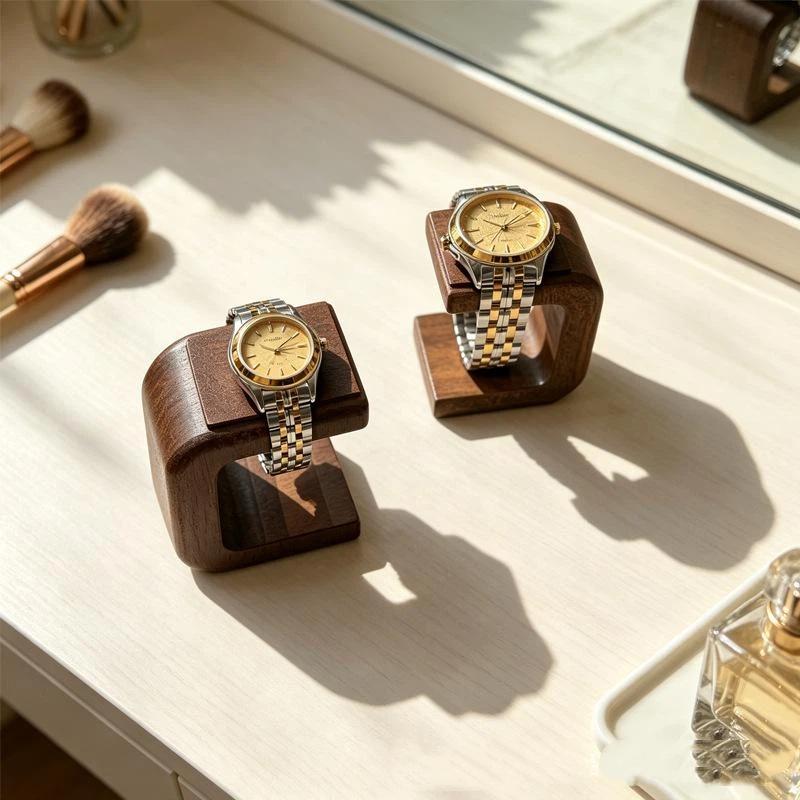 ~حامل ساعات خشبي، منظم مجوهرات - مراجعة Jewelry Watches & Accessories وسعره