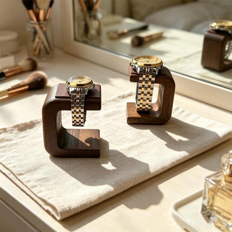~حامل ساعات خشبي، منظم مجوهرات - مراجعة Jewelry Watches & Accessories وسعره