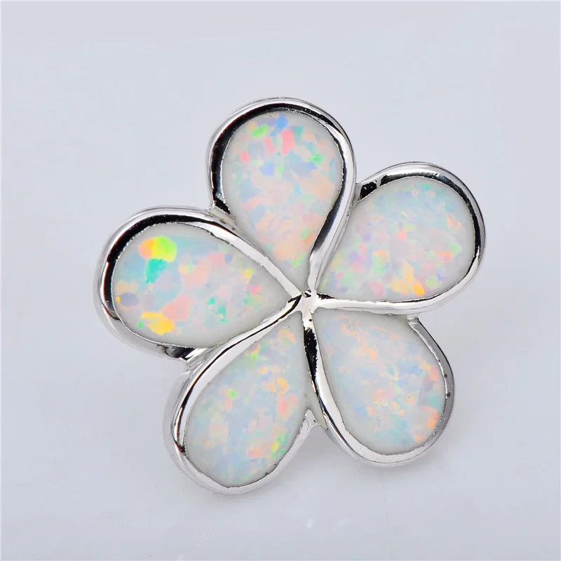 أقراط فضية جديدة للنساء بتصميم - مراجعة Opal Earrings Dangle وسعره