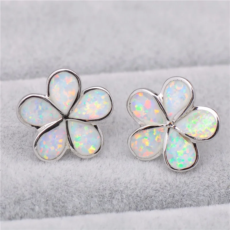أقراط فضية جديدة للنساء بتصميم - مراجعة Opal Earrings Dangle وسعره