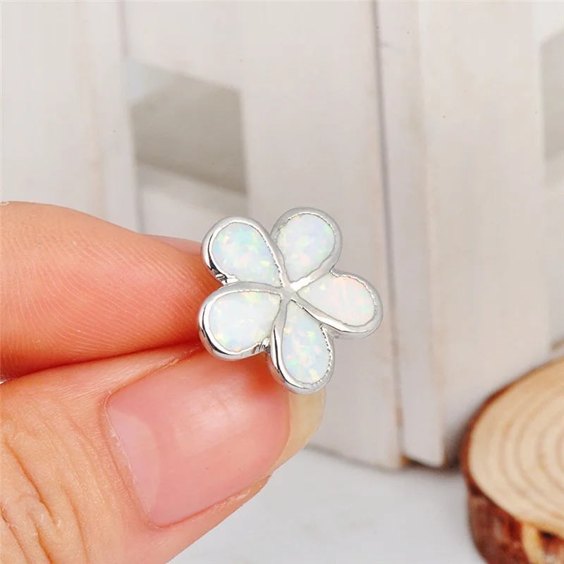 أقراط فضية جديدة للنساء بتصميم - مراجعة Opal Earrings Dangle وسعره
