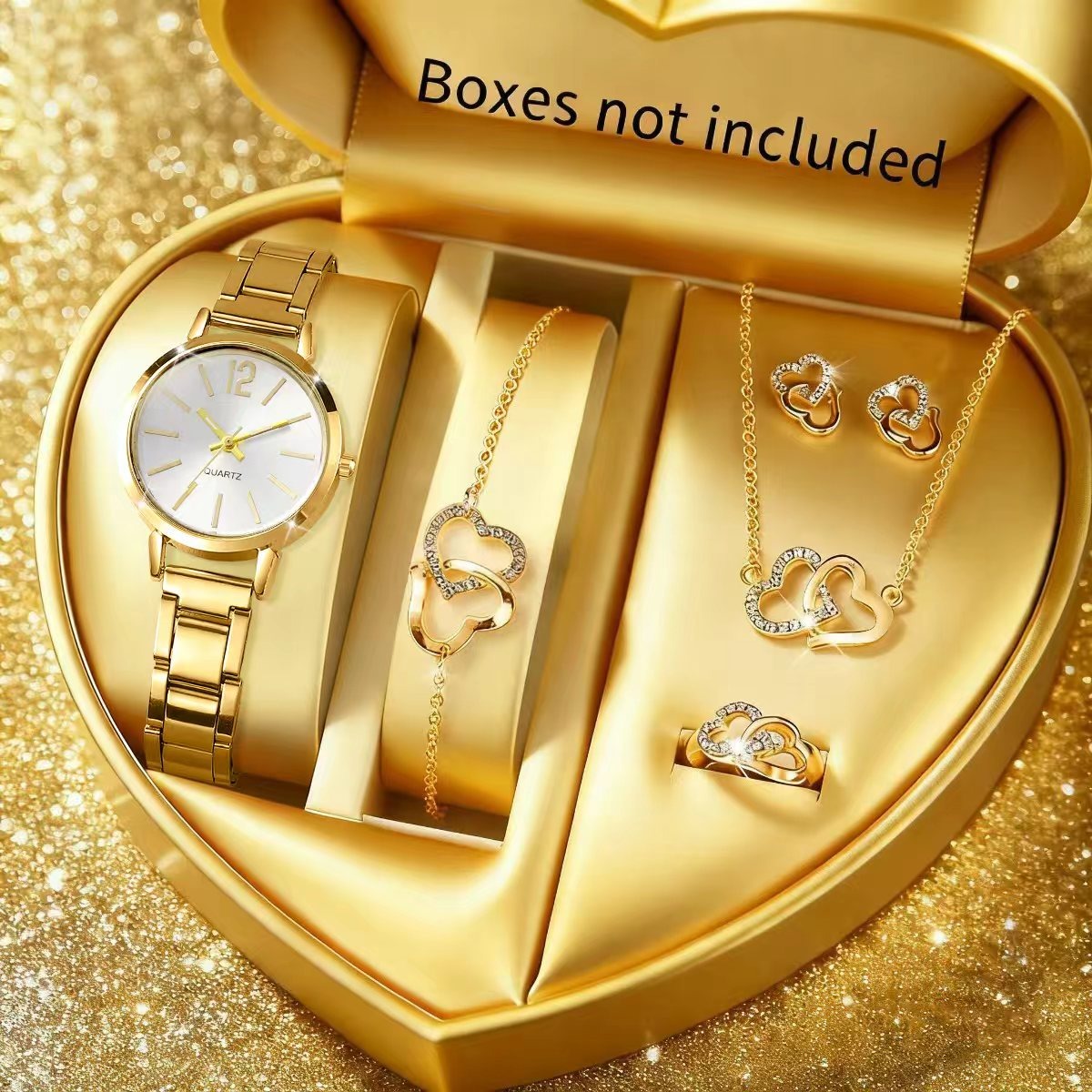 6 قطع من ساعات الكوارتز النسائ - مراجعة Jewelry Watch Making وسعره