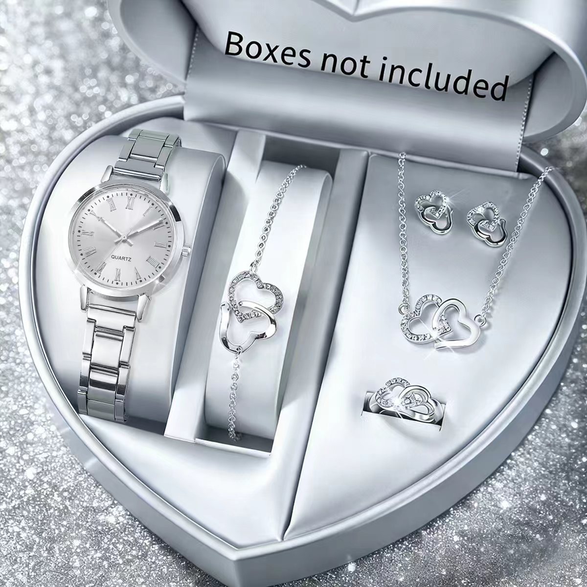 6 قطع من ساعات الكوارتز النسائ - مراجعة Jewelry Watch Making وسعره