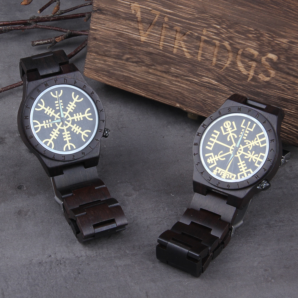ساعات خشبية يدوية للرجال والنس - مراجعة Jewelry Watches Men وسعره