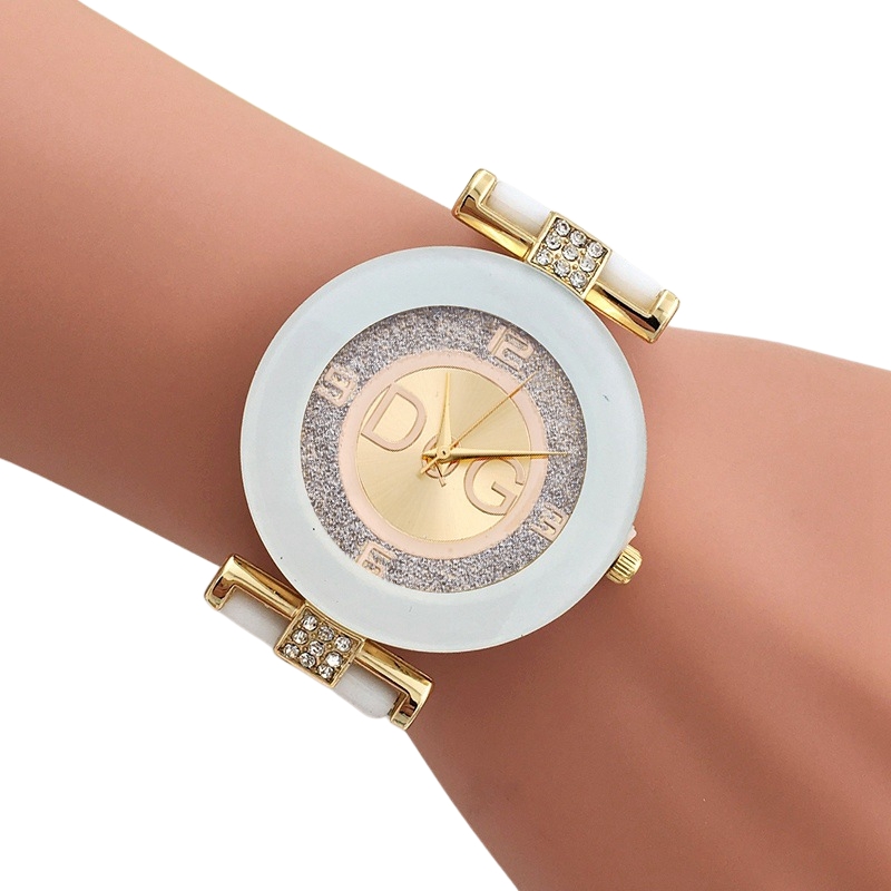 ساعة فاخرة للنساء من السيليكون - مراجعة Jewelry Diamond Watches وسعره
