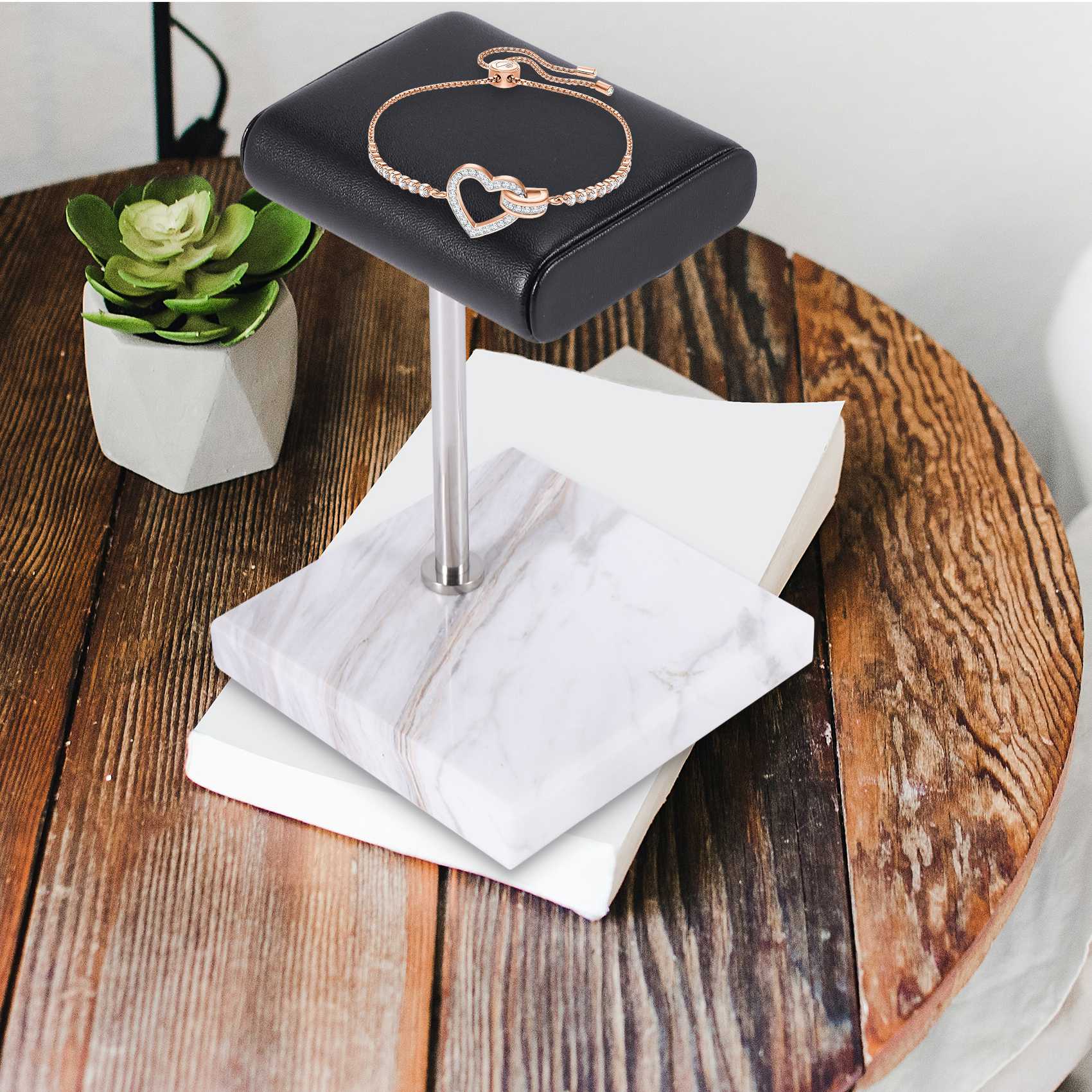 حامل عرض سوار ساعة من الرخام ا - مراجعة Jewelry Watches & Accessories وسعره