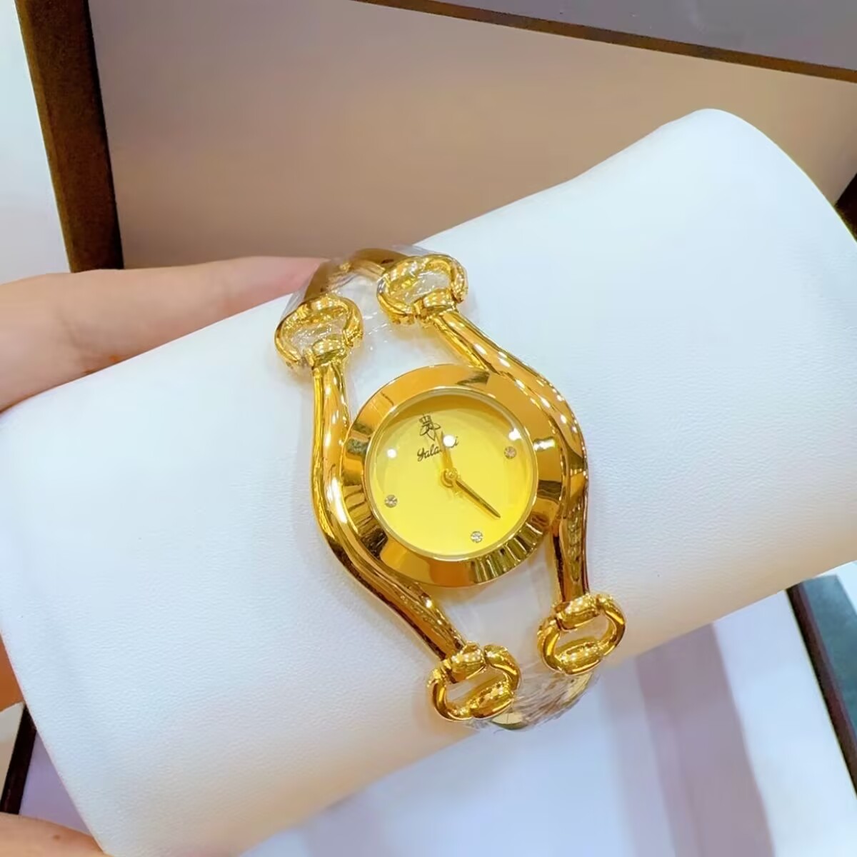 ساعة فرنسية جديدة مطلية بالذهب - مراجعة Jewelry Watches & Accessories وسعره