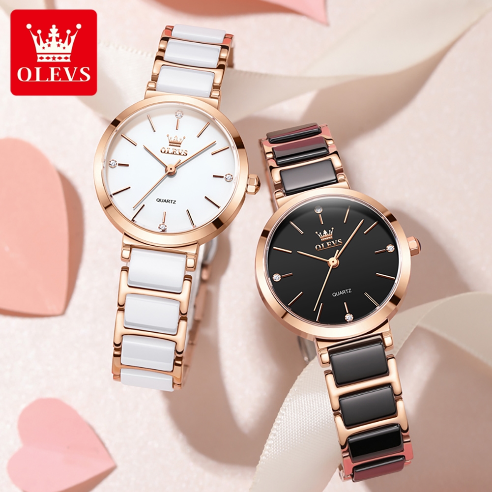 OLEVS ساعة نسائية 5877 ساعة كو - مراجعة Jewellery Watches وسعره