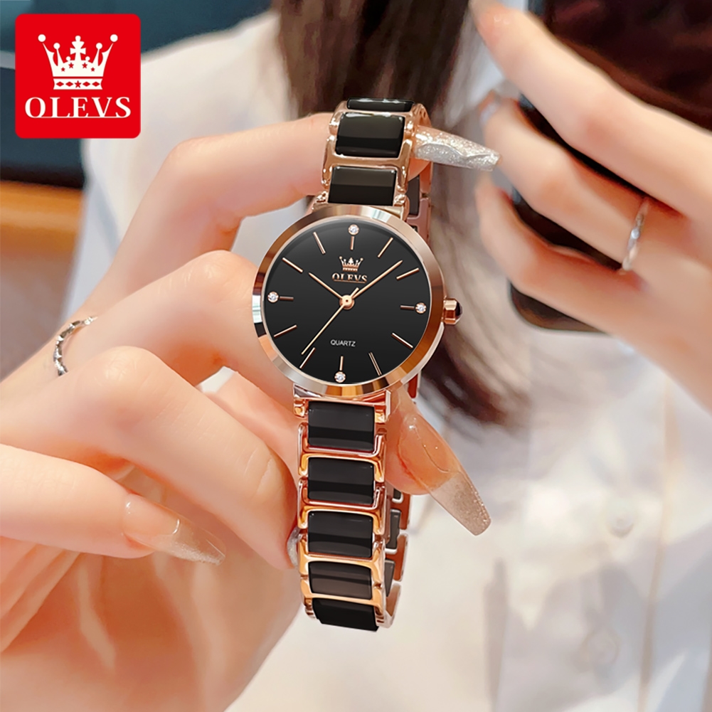 OLEVS ساعة نسائية 5877 ساعة كو - مراجعة Jewellery Watches وسعره