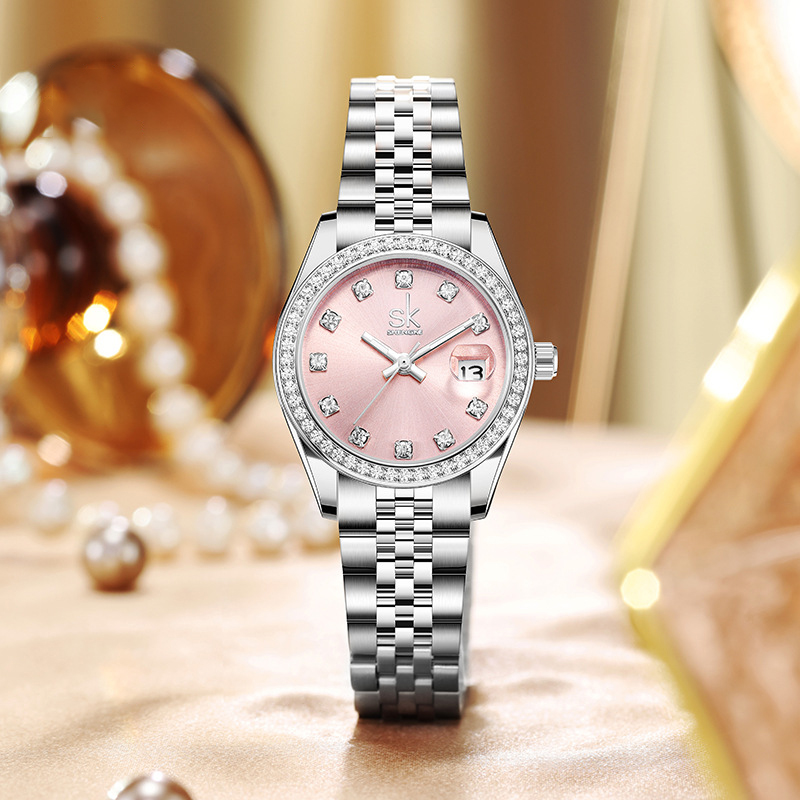 ساعة نسائية عصرية من UTHAI CQ4 - مراجعة Jewelry Diamond Watches وسعره