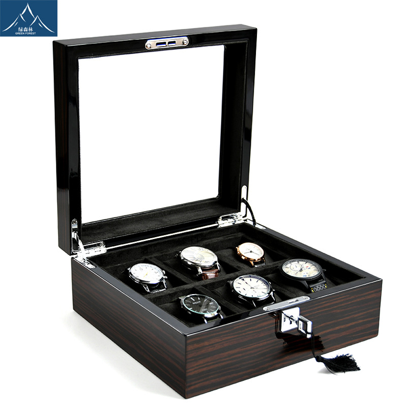 صندوق ساعات خشبي متعدد الأوضاع - مراجعة Jewelry Box With Watches وسعره