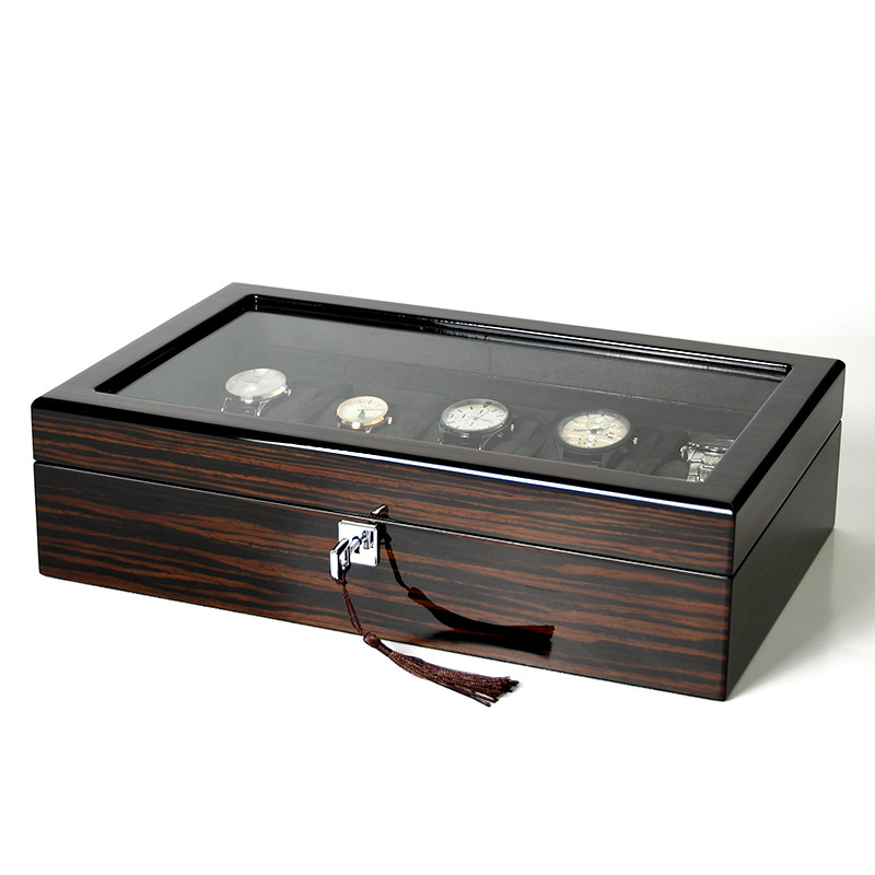 صندوق ساعات خشبي متعدد الأوضاع - مراجعة Jewelry Box With Watches وسعره