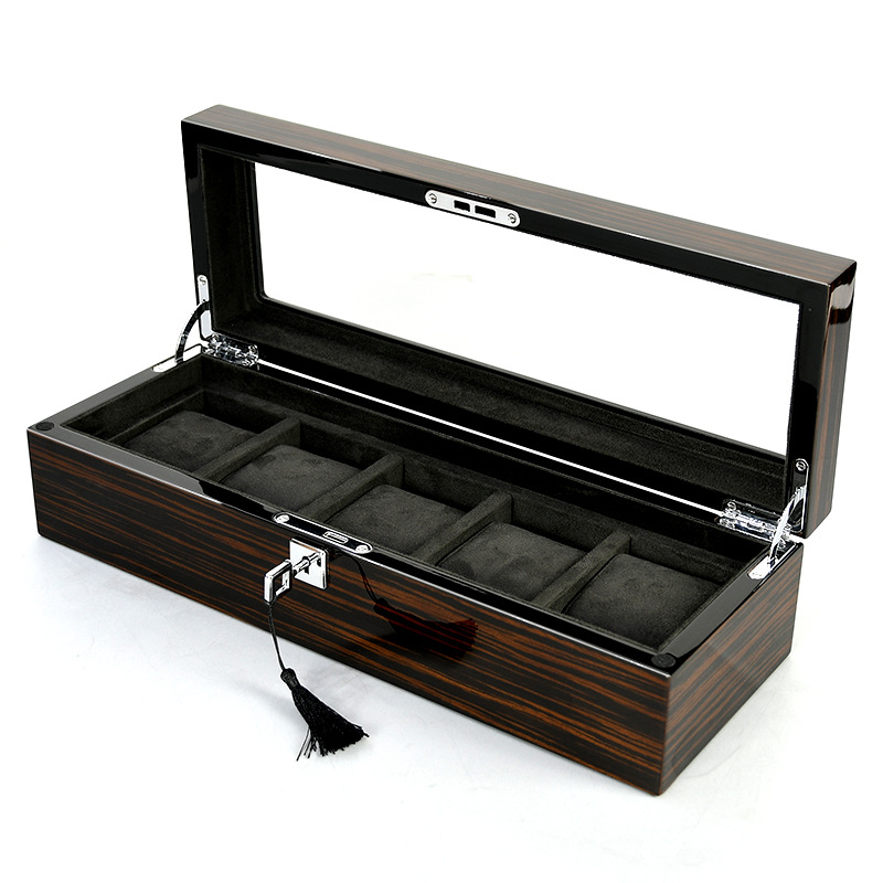 صندوق ساعات خشبي متعدد الأوضاع - مراجعة Jewelry Box With Watches وسعره