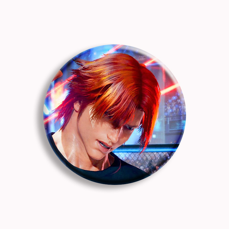 حار لعبة Tekken 8 شخصية أنيمي  - مراجعة Vintage Brooch Pin وسعره