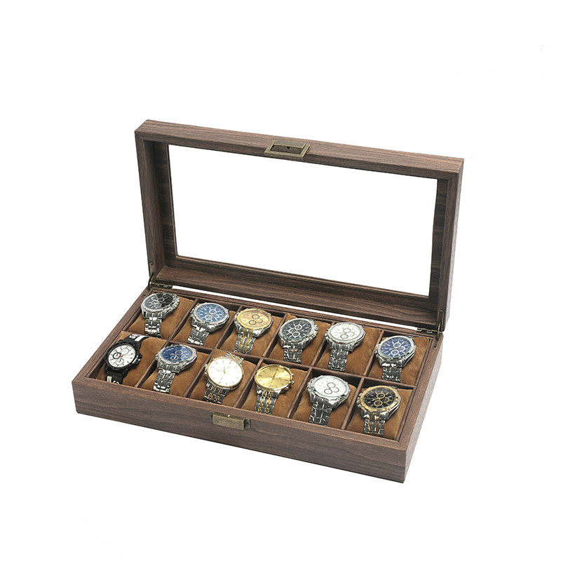 صندوق تخزين ساعات جلدي أوروبي، - مراجعة Jewelry Box With Watches وسعره