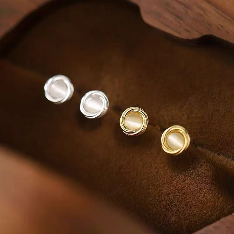 حقيقي 925 فضة أوبال جولة 14K ا - مراجعة Opal Earrings Dangle وسعره