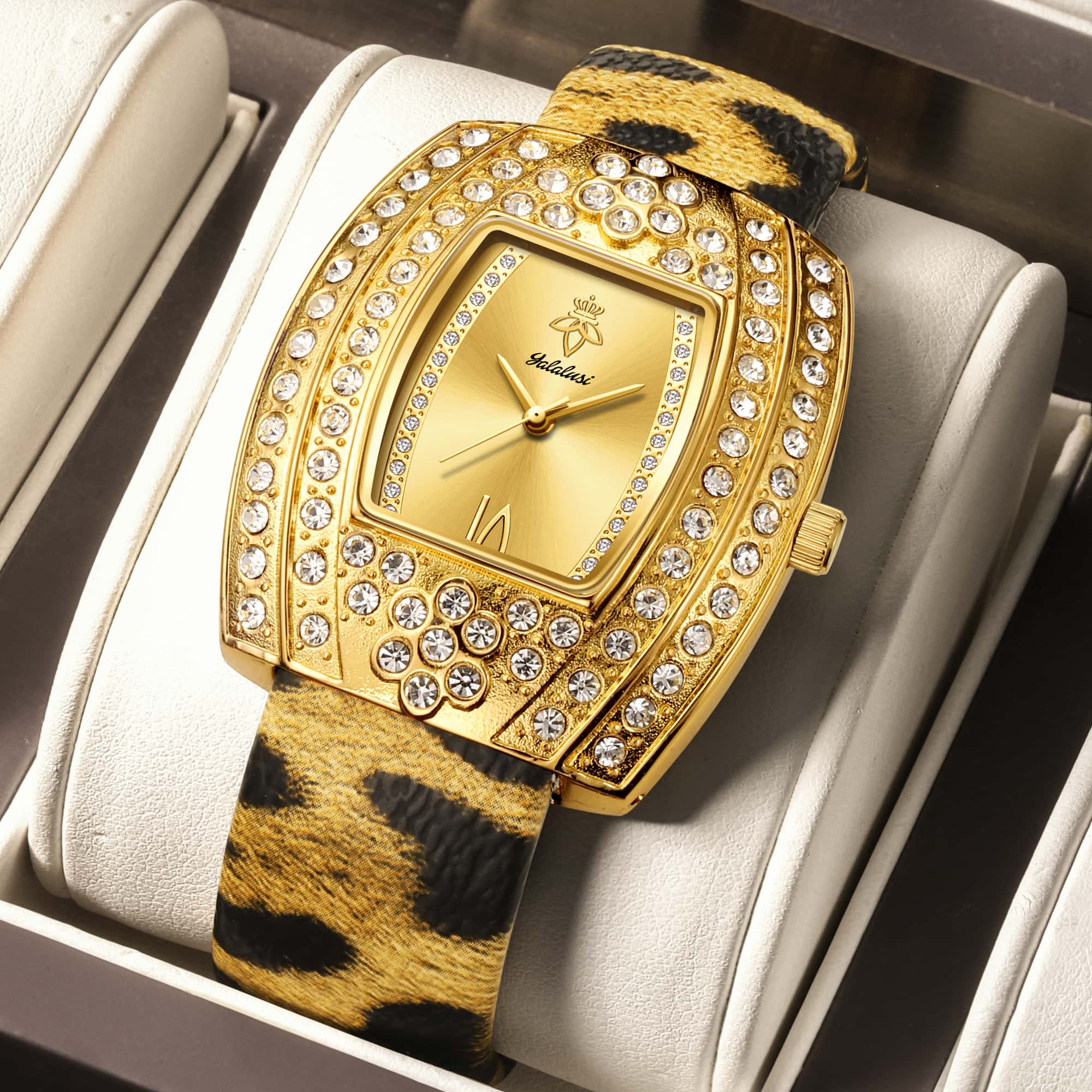 ساعة يد نسائية أنيقة من يا لال - مراجعة Jewelry Diamond Watches وسعره