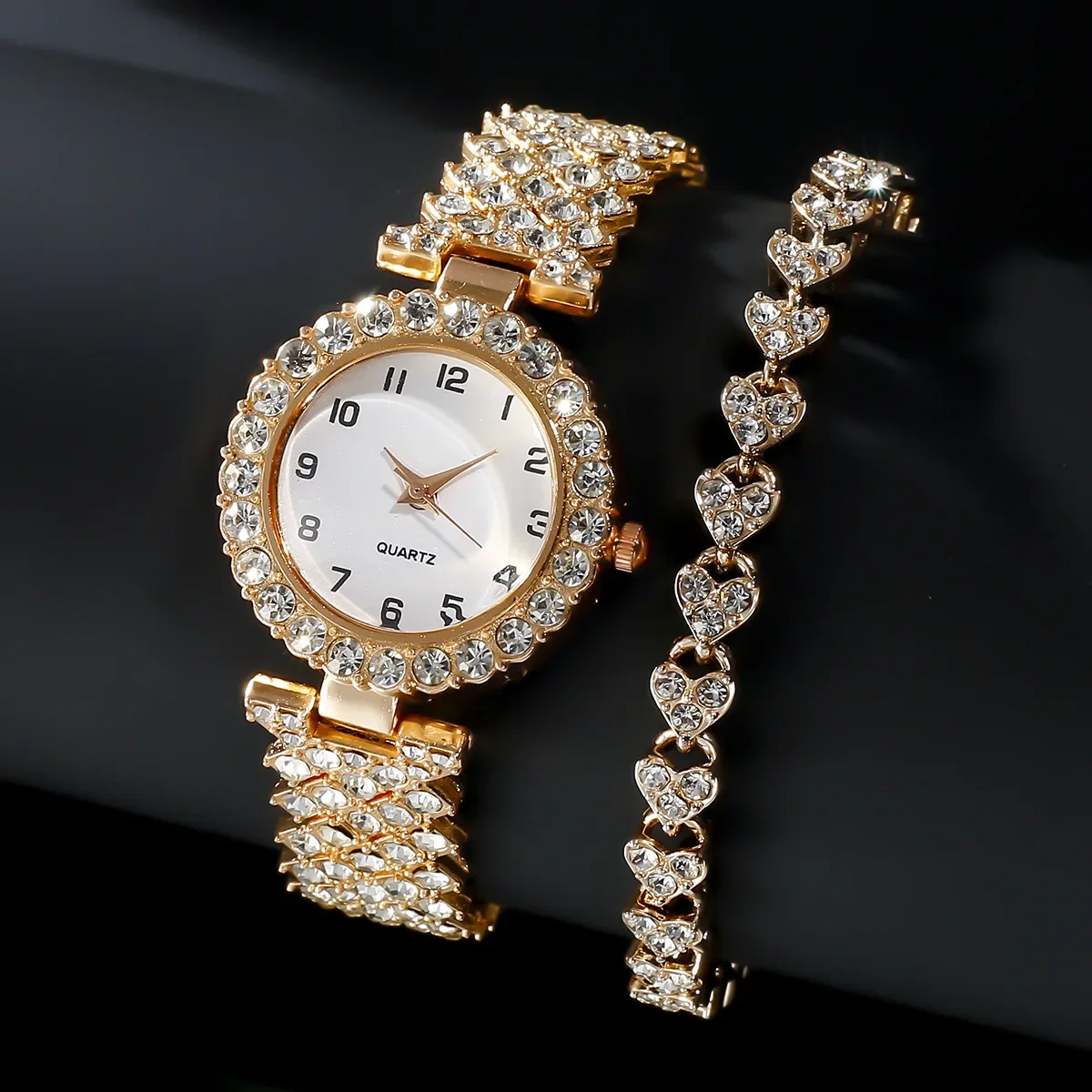 1 قطعة/2 قطعة مجموعة ساعات نسا - مراجعة Jewelry Watch Making وسعره