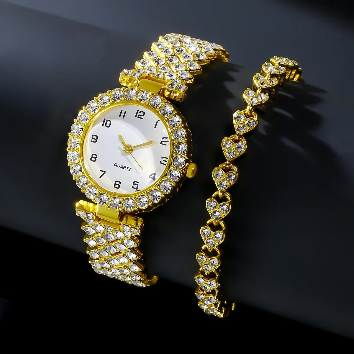 1 قطعة/2 قطعة مجموعة ساعات نسا - مراجعة Jewelry Watch Making وسعره
