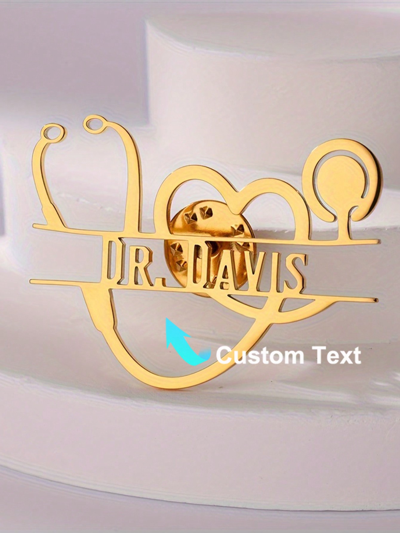 شخصية خمر السماعة القلب بروش د - مراجعة Vintage Brooch Pin وسعره