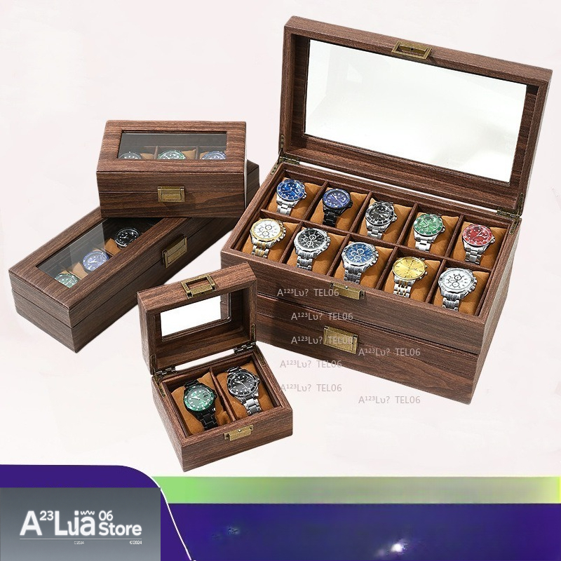 صندوق ساعات من الجلد الصناعي ب - مراجعة Jewelry Box With Watches وسعره