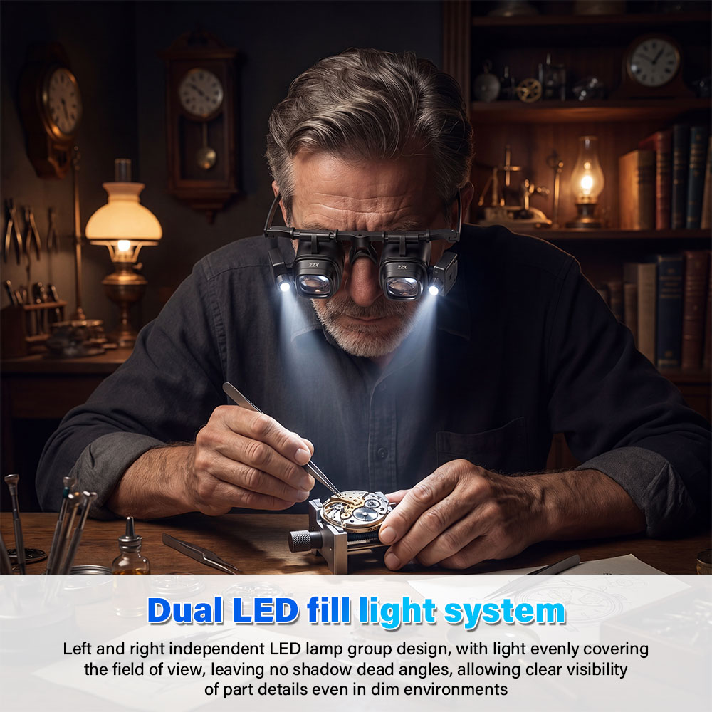 عدسة مكبرة محمولة قابلة للارتد - مراجعة Jewelry Eyewear Watches & Accessories وسعره