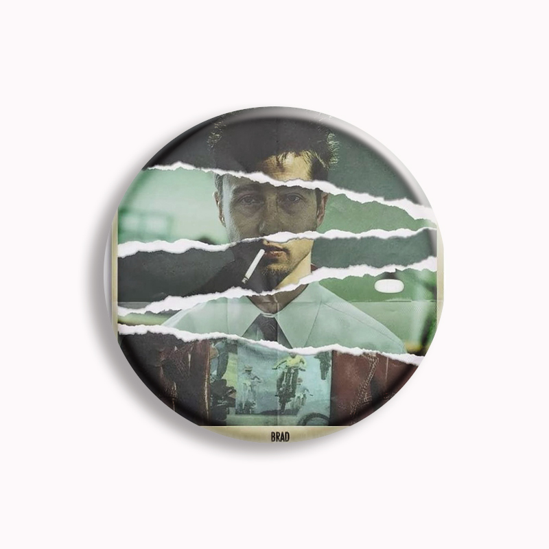 دبوس زر صابون نادي قتال الأفلا - مراجعة Vintage Brooch Pin وسعره