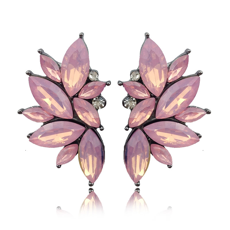 أقراط مرصعة بحجر الأوبال لحفلا - مراجعة Opal Earrings Dangle وسعره