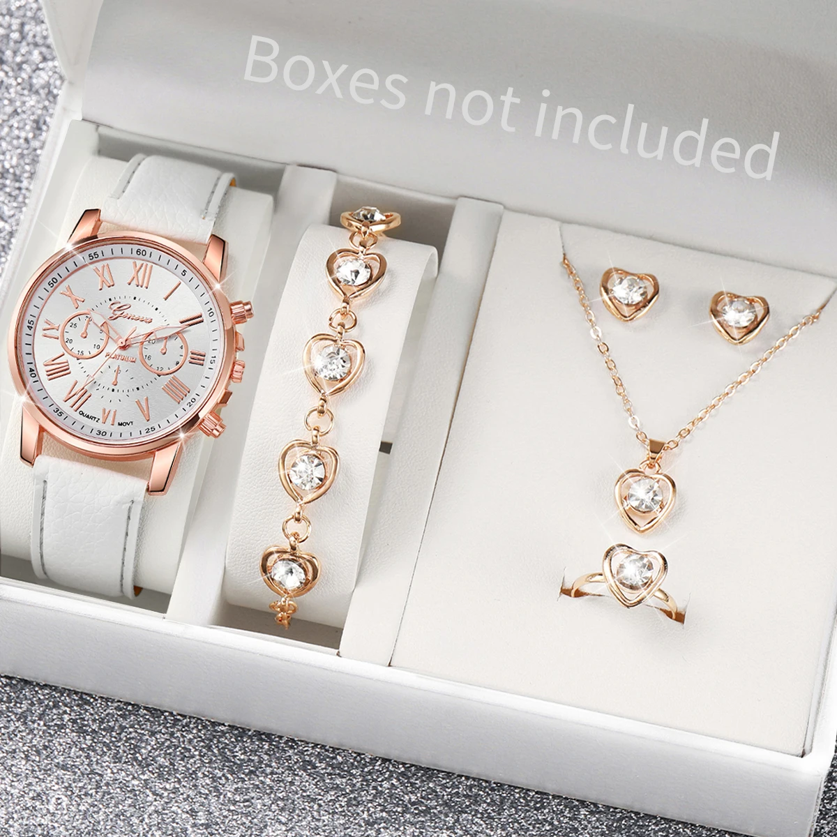 مجموعة مجوهرات وساعة كريستال و - مراجعة Jewelry Watch Making وسعره