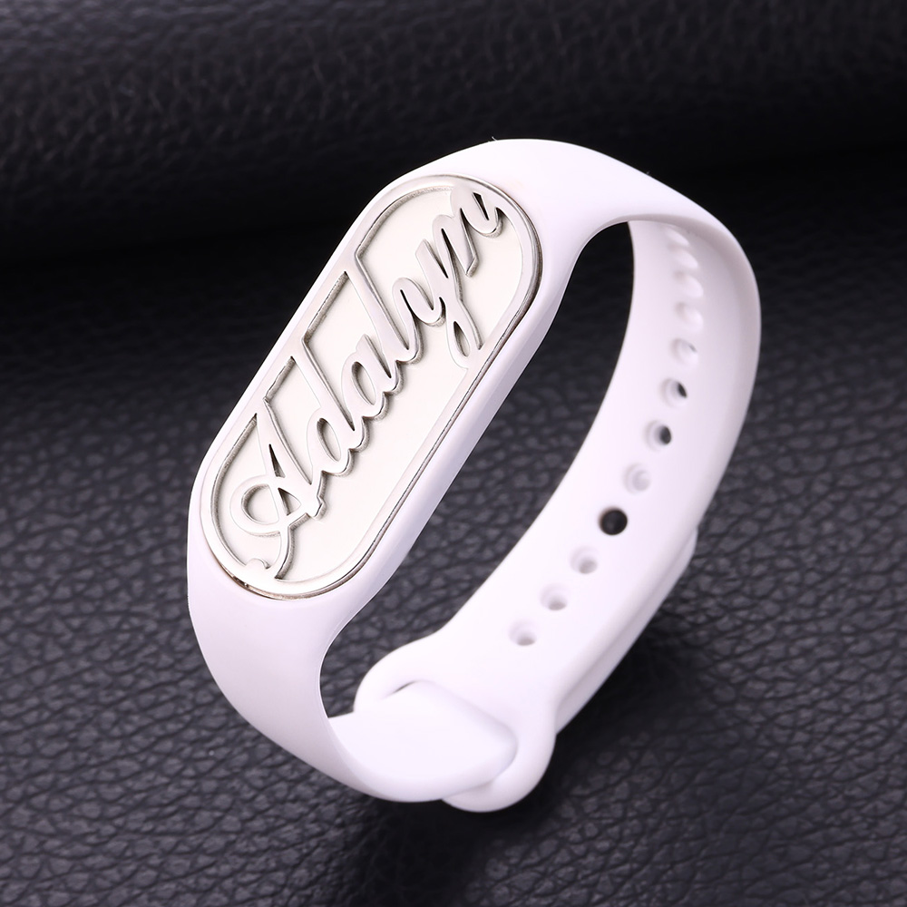 1 قطعة سوار اسم مخصص للنساء ال - مراجعة Jewelry Watches Men وسعره