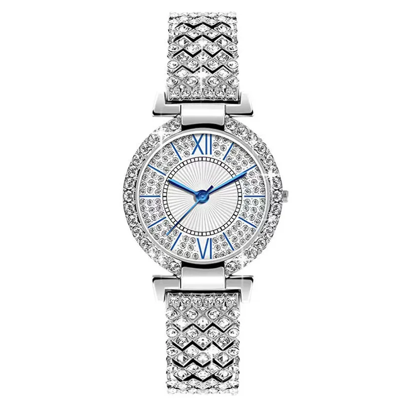ساعة يد نسائية كوارتز مرصعة با - مراجعة Jewelry Diamond Watches وسعره