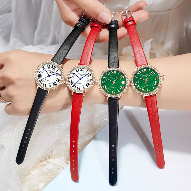 ساعات للمرأة عادية متعددة الاس - مراجعة Jewelry Diamond Watches وسعره